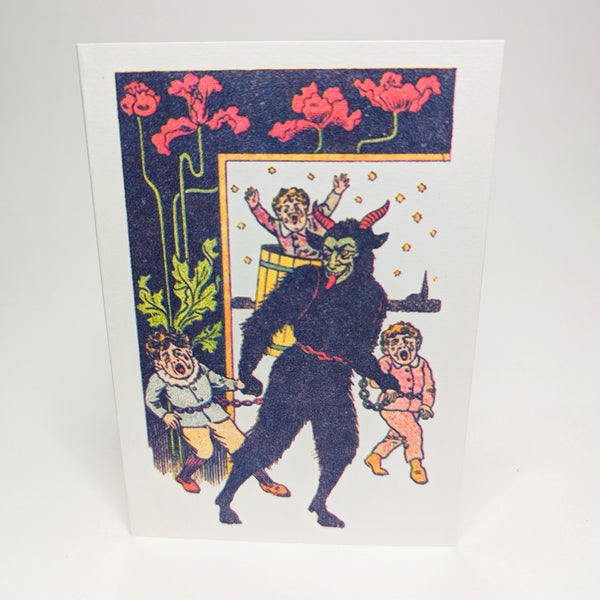 Krampus Greetings card 2